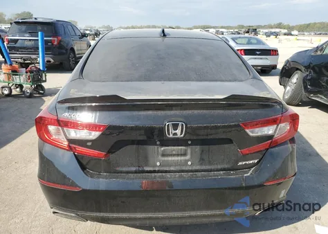 2021 Honda Accord Sport из США, поврежденный, VIN 1HGCV1F32MA102262